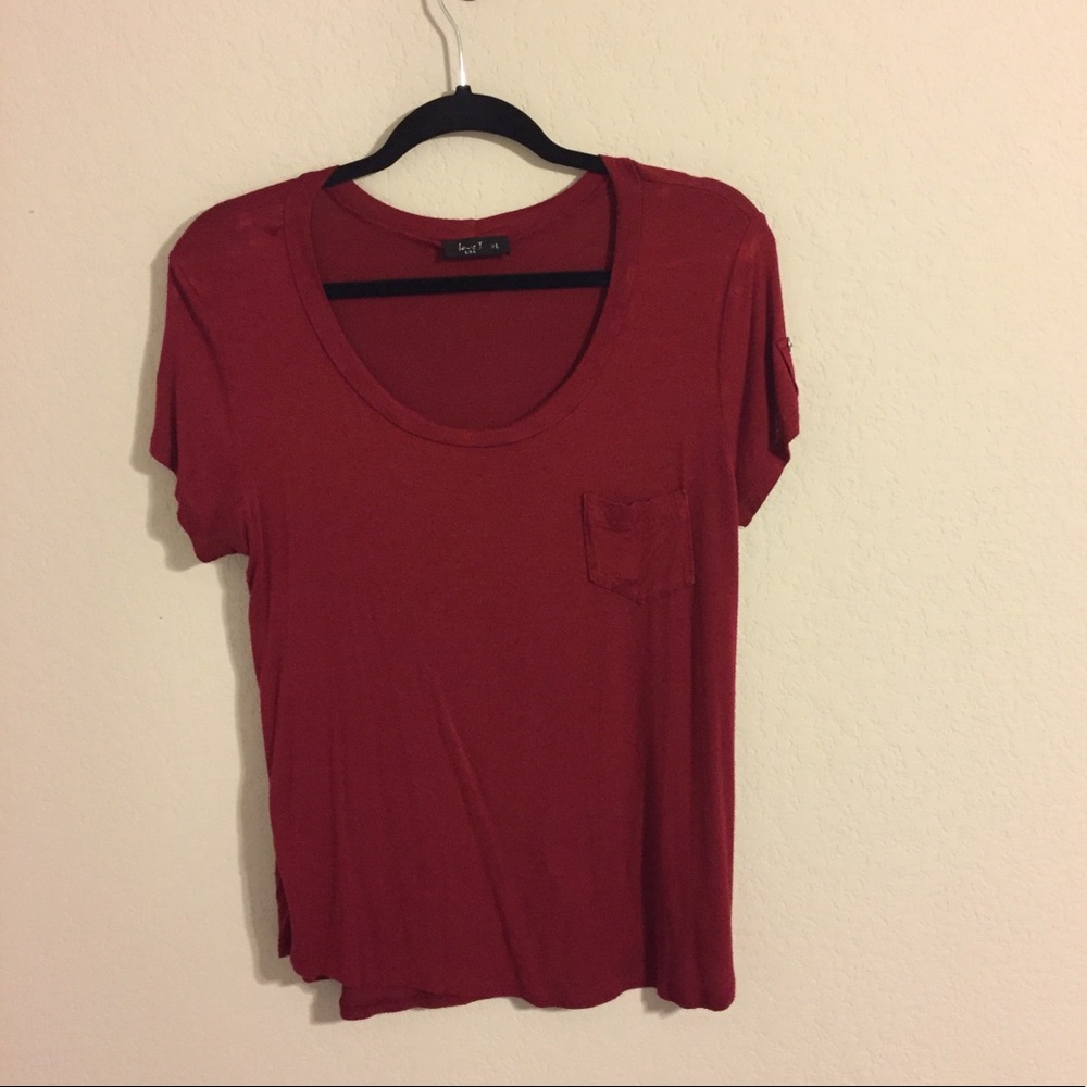 Maroon Top